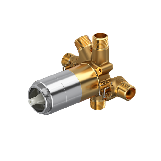 Unfinished 1/2" Therm & Pressure Balance Rough-in Valve With up to 5 Functions
