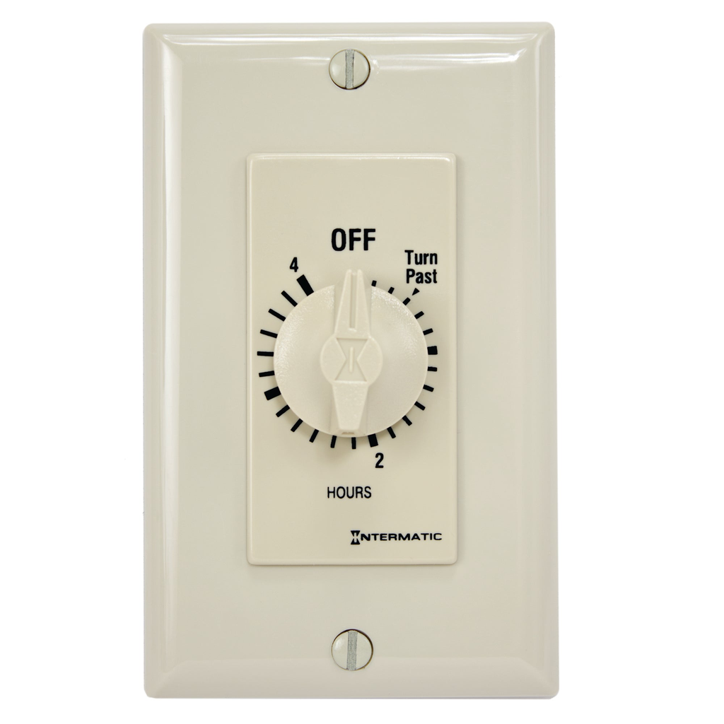 Product image for Intermatic FD4H 4 HOUR 120-277 V SPST IVORY