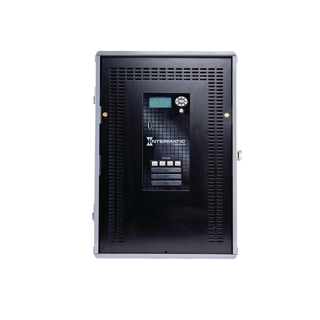 Product image for Intermatic ET90415CR NEMA 3R Steel Case 365 Day 120 to 277 VAC 60 Hz 30 Amp SPDT Astronomic Time Switch with Ethernet