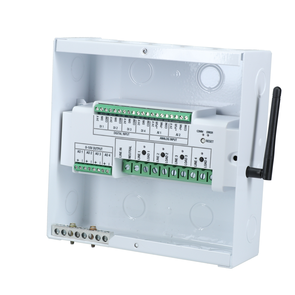 Product image for Intermatic ALC4-R 4-Channel 0-10 V Lighting Controller