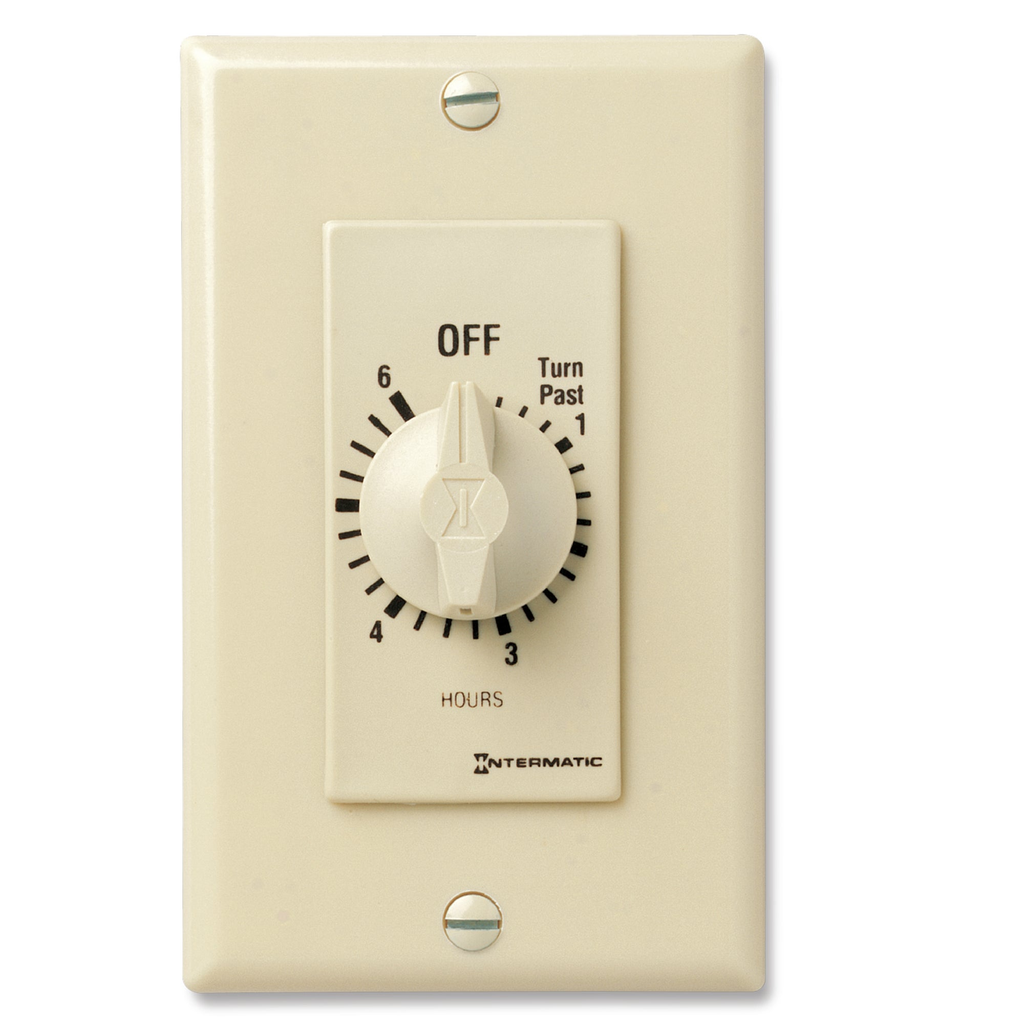 Product image for Intermatic FD6H 6 Hour 125 to 277 VAC 60 Hz SPST Ivory Countdown Timer