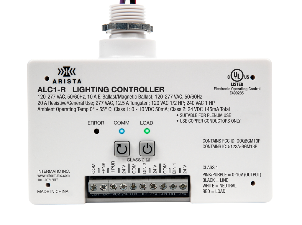 Product image for Intermatic ALC1-R 1-Channel 0-10 V Lighting Controller