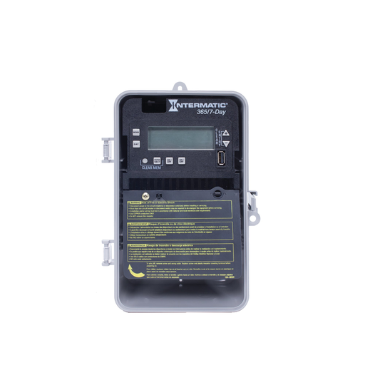 Product image for Intermatic ET2725C NEMA 1 Steel Case 7-Day 120 to 277 VAC 60 Hz 30 Amp DPST Electronic Control