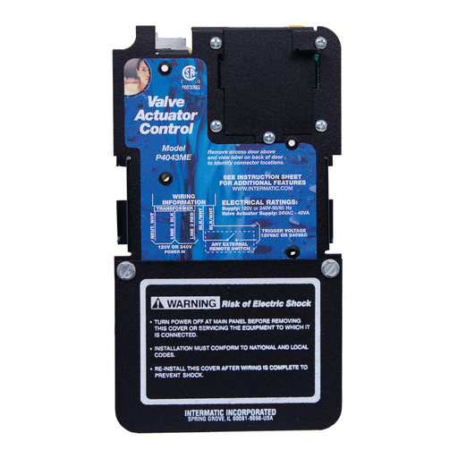 Product image for INT-MAT P4043ME Valve Actuator Cont