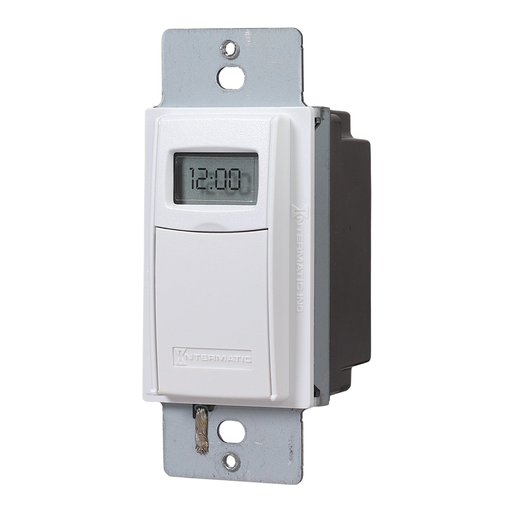 Picture of EI600WC - 7-Day Heavy-Duty Programmable Timer, 120-277 VAC, 20A, White
