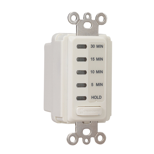 Electronic Countdown Timer, 120 VAC, 60 Hz, Preset Times 5,10,15,30 Minute, With Hold, Light Almond