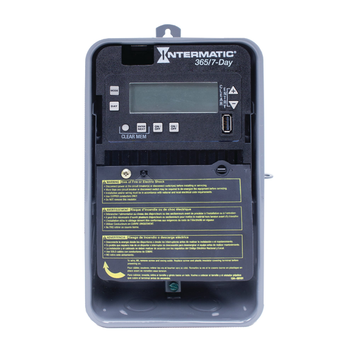 Product image for Intermatic ET2725CR T/S-ELEC,2CH,7DAY,3R STL ENCL