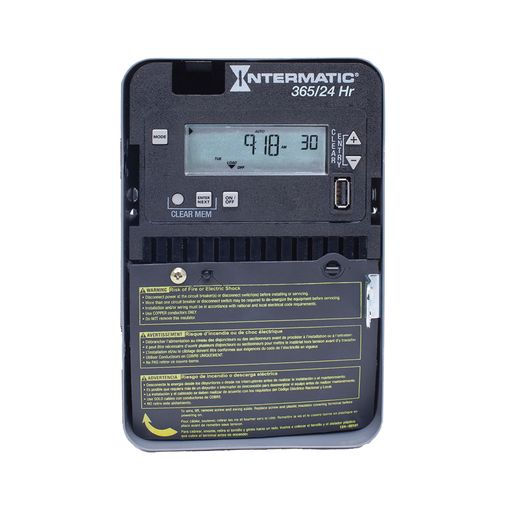Product image for Intermatic ET2105C 365/24HR 1XSPST ELECTRTYPE 1 STL ENCL
