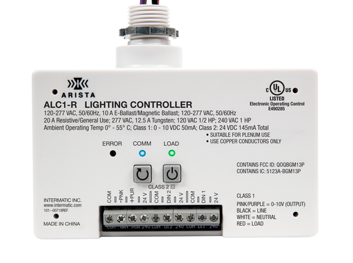 Product image for Intermatic ALC1-R 1-Channel 0-10 V Lighting Controller