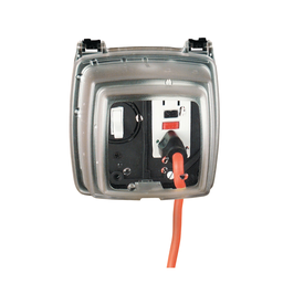 Intermatic WP1230C 2-Gang Receptacle In-Use Cover, 3-1/8" Deep - Clear