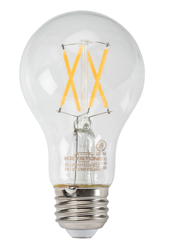 Mayer-DDS-A19 Filament Bulb, 60W Equivalent, 2700K-1