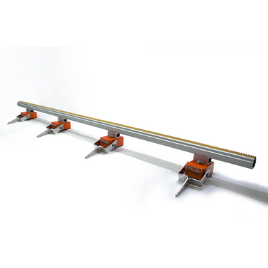 1-D STRAIGHT RAIL W/MAGNETS