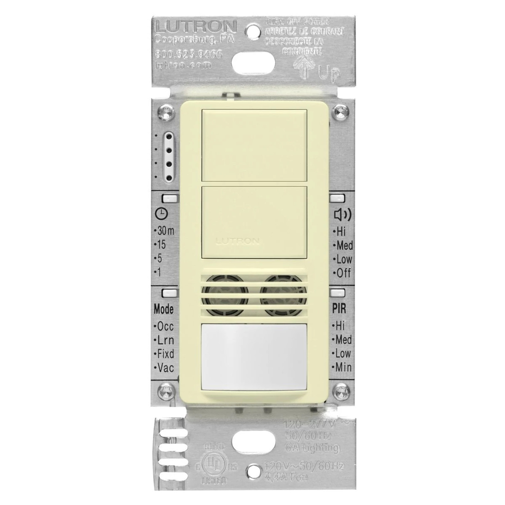 Product image for Lutron MS-B202-LA MAESTRO 2-CIR DT OCC