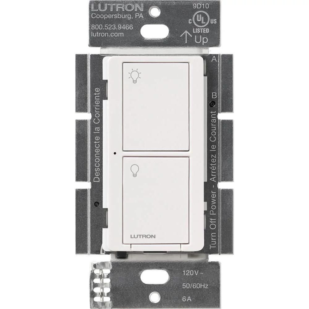 Lutron PD-6ANS-WH 6 Amp Lighting Switch Product image for Lutron PD-6ANS-WH 6 Amp Lighting Switch