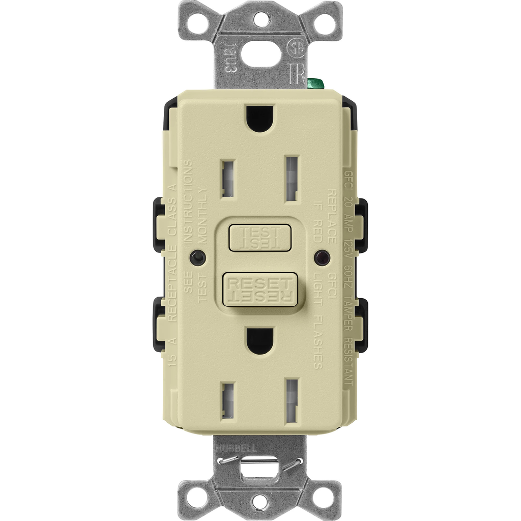 Product image for Lutron SCR-15-GFST-SA SATIN 15A GFCI R