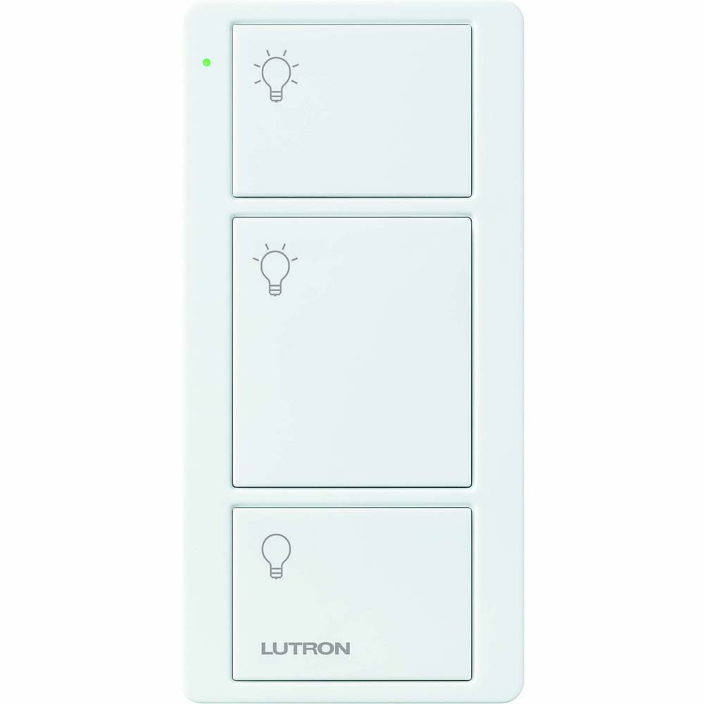 Product image for Lutron PJ2-3B-GWH-L01 Pico 3-Button White Remote Control