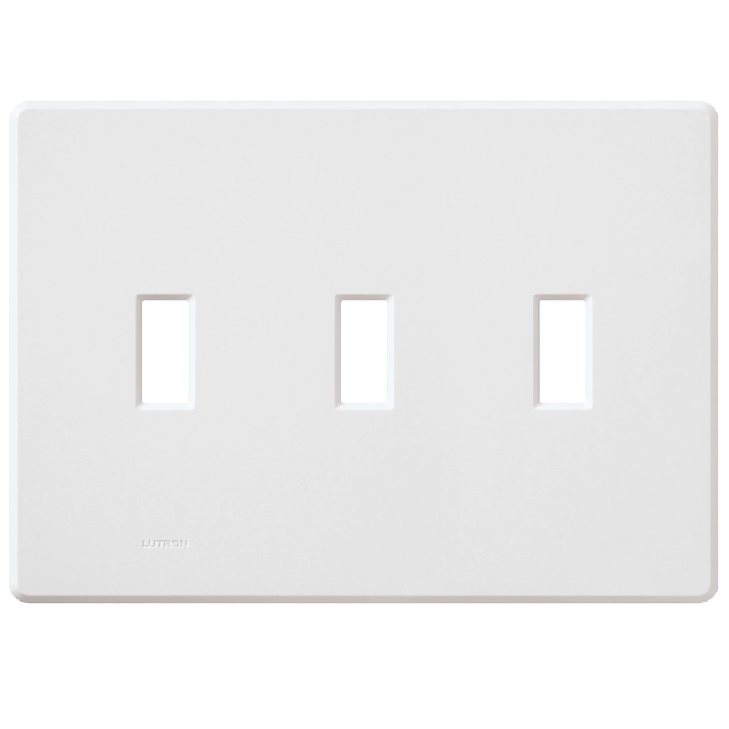 Product image for Lutron FG-3-WH FASSADA WP, 3-GANG, WHI
