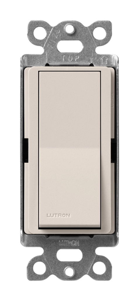 Product image for Lutron SC-3PS-TP 120/277 VAC 15 Amp 3-Way Taupe Standard Rocker General Purpose Switch