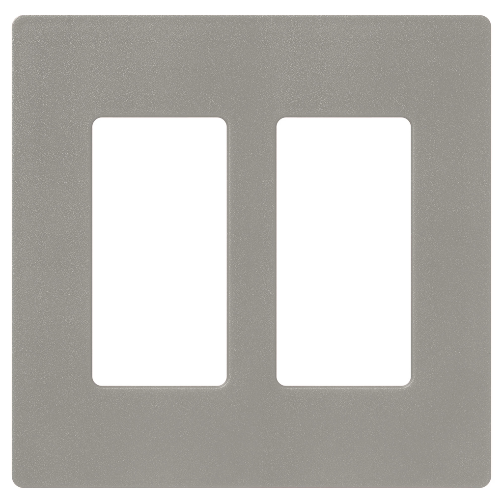 Product image for LUT SC-2-CS SATIN WALLPLATE 2G CS