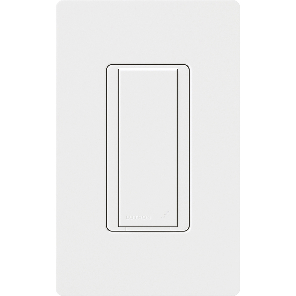 Product image for Lutron Electronics RD-RS-WH 120 VAC 8.3 Amp White Multi-Location Remote switch