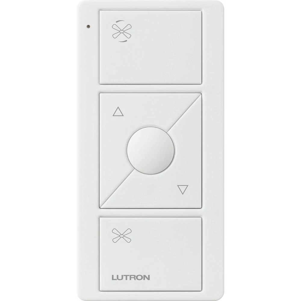 Product image for Lutron PJ2-3BRL-GWH-F01 PICO RF 434MHZ FAN CONTROL WHITE