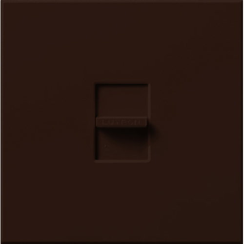 Product image for Lutron NT-1500-BR 1500 W 120 Volt Brown 1-Pole Incandescent/Halogen Slide Dimmer
