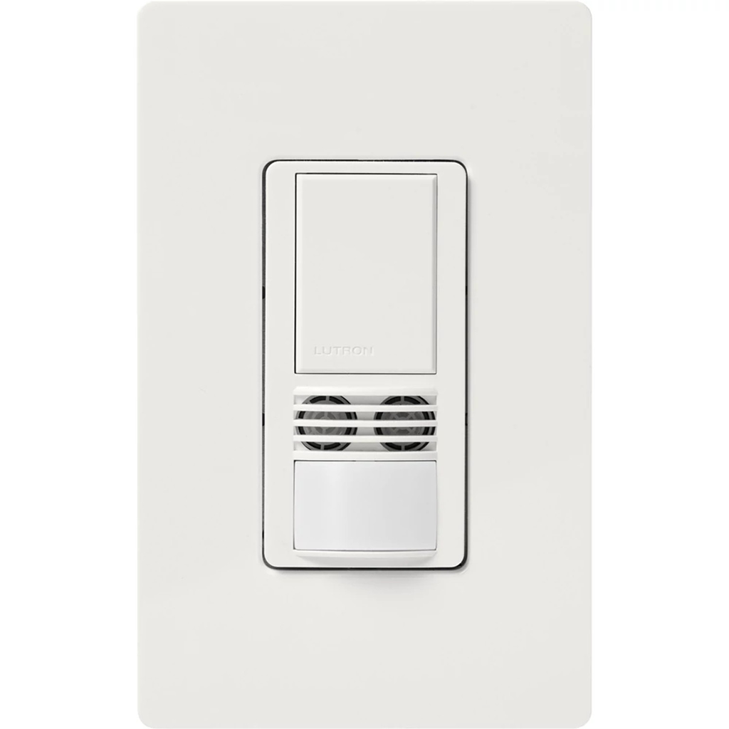 Product image for Lutron MS-B102-SW MAESTRO 1-CIR DT OCC