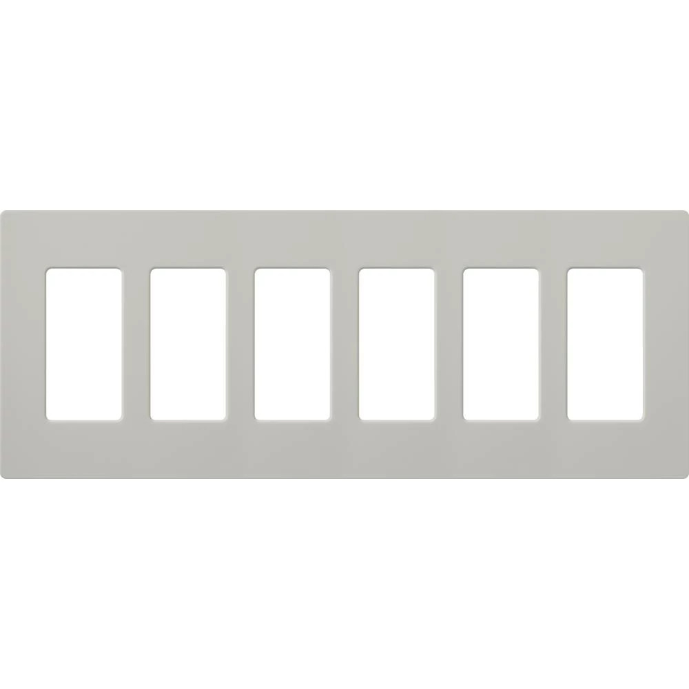 Product image for LUT SC-6-PD SC 6-GANG WALLPLATE PD
