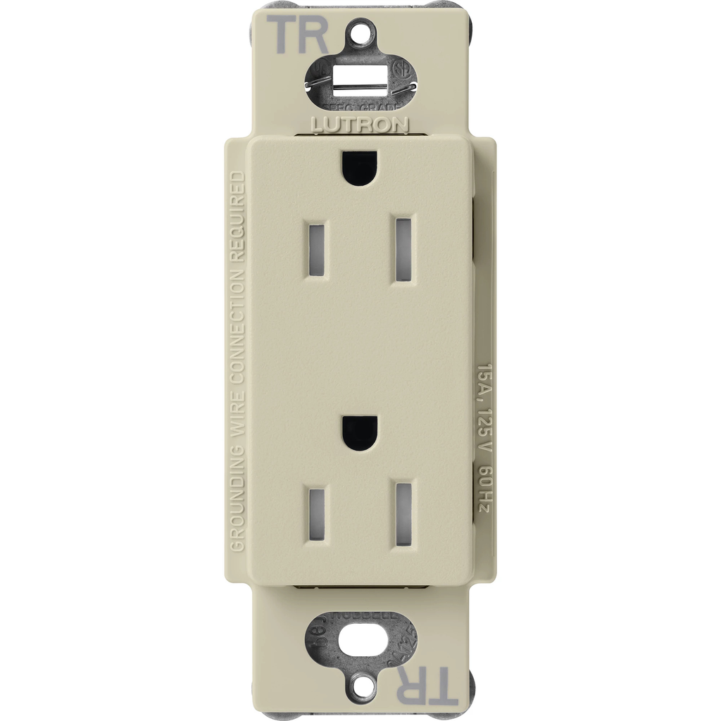 Product image for Lutron SCRS-15-TR-CY SATIN 15A TR REC