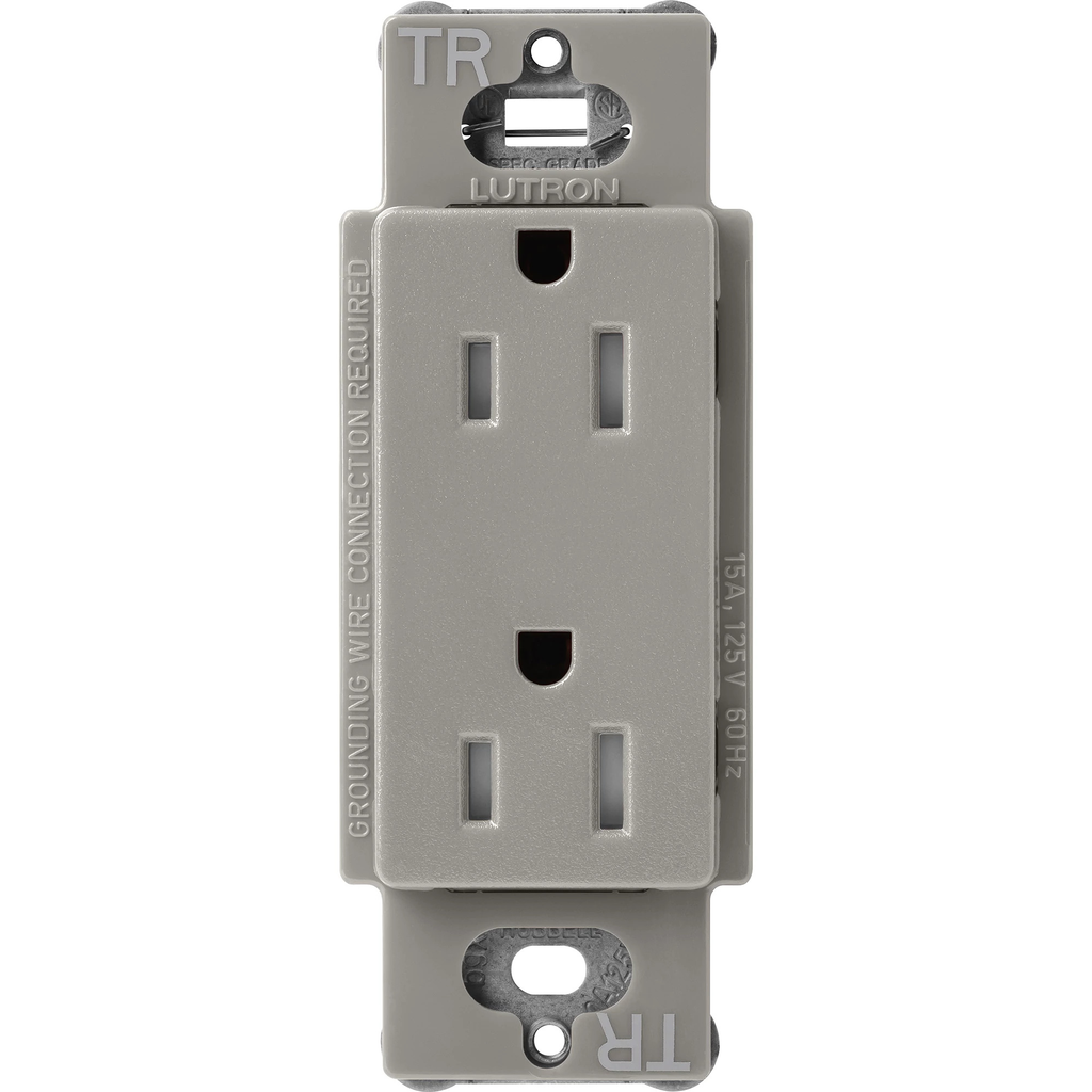 Product image for Lutron SCRS-15-TR-CS SATIN 15A TR REC