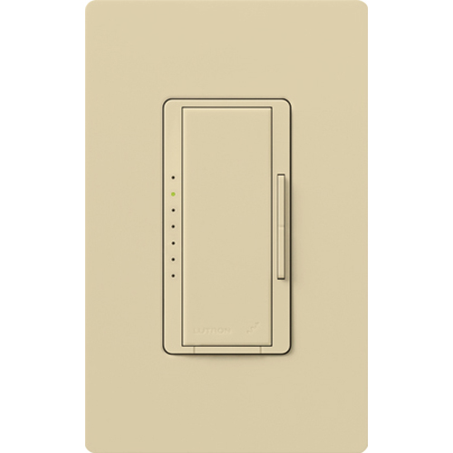 Product image for Lutron MRF2-6MLV-IV 600 W 120 Volt Ivory 1-Pole/Multi-Location Digital Fade Wireless Wall Dimmer