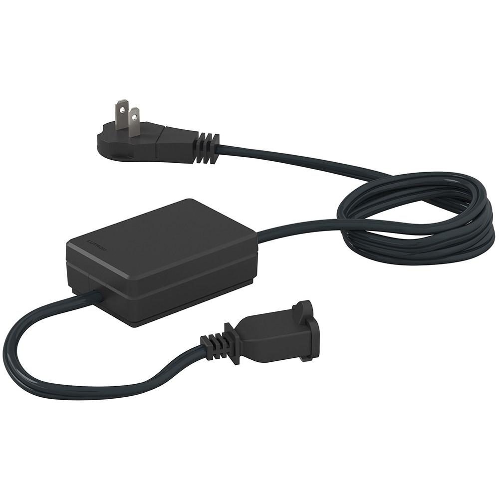 Product image for Lutron Electronics RR-15APS-1-MN 0.3 W 120 Volt 15 Amp Midnight Plug-In Appliance Module