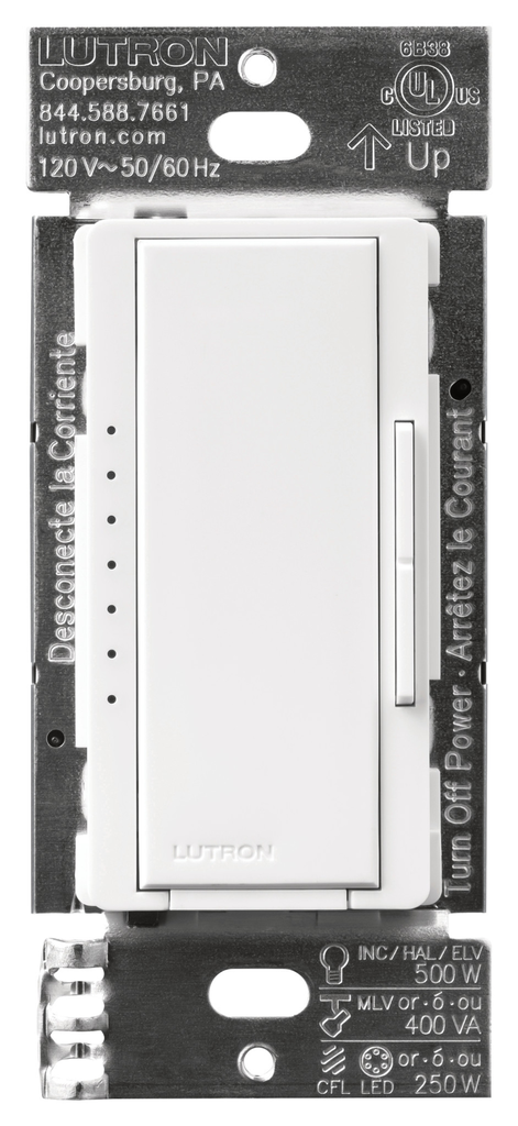 Product image for Lutron MA-PRO-WH MAESTRO PRO LED DIMME