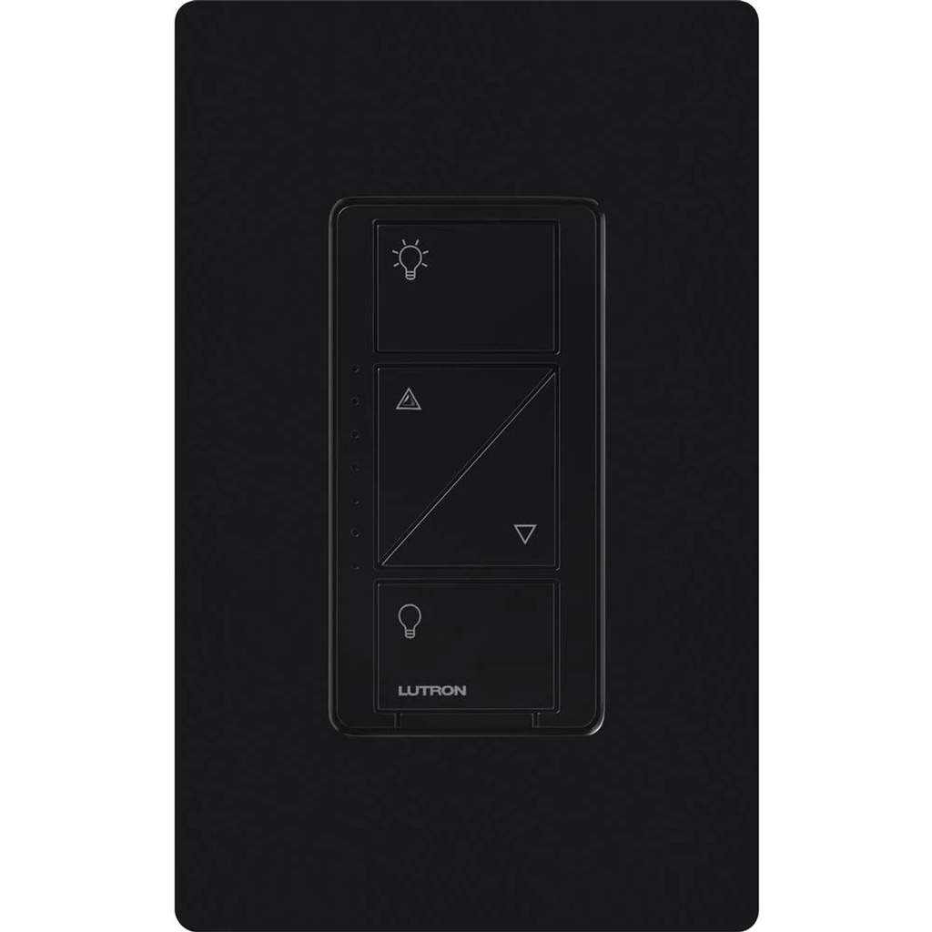 Product image for Lutron PD-10NXD-BL 1000 W 120 Volt Black 1-Pole/Multi-Location Dimmer