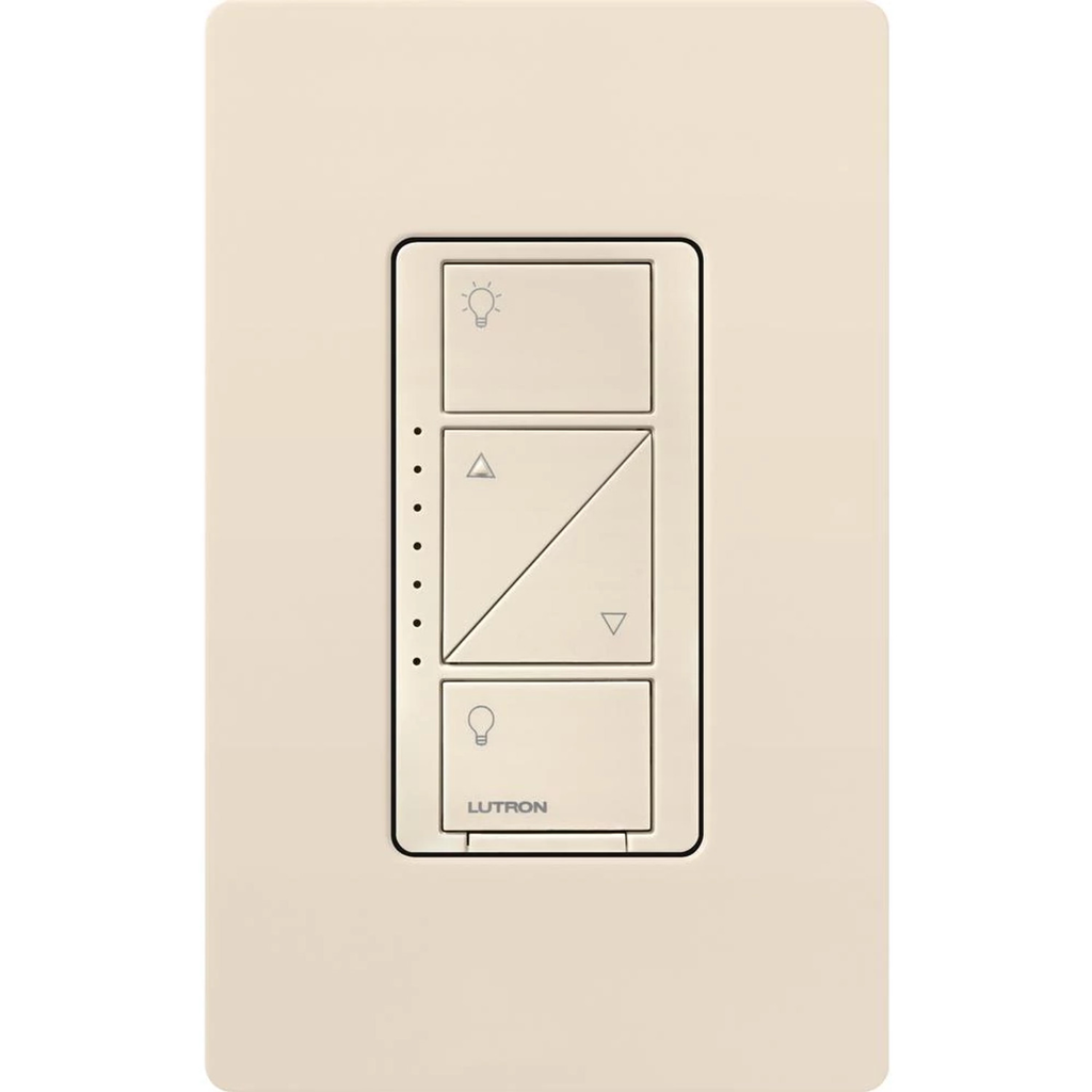 Product image for Lutron PD-10NXD-LA 1000 W 120 Volt Light Almond 1-Pole/Multi-Location Dimmer