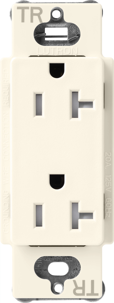 Product image for Lutron SCRS-20-TR-BI SC 20A TAMPER RESIST RECP BI