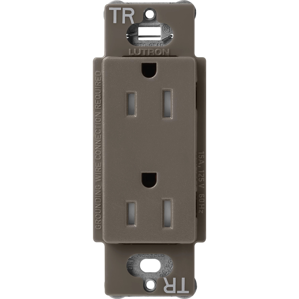 Product image for Lutron SCRS-15-TR-TF SATIN 15A TR REC