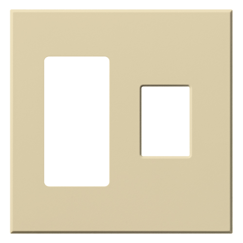 Product image for Lutron VWP-2RC-IV VAREO WALLPLATE 2GNG
