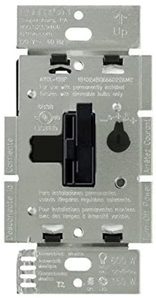 Product image for Lutron AYFSQ-F-BL ARIADNI QUIET FAN