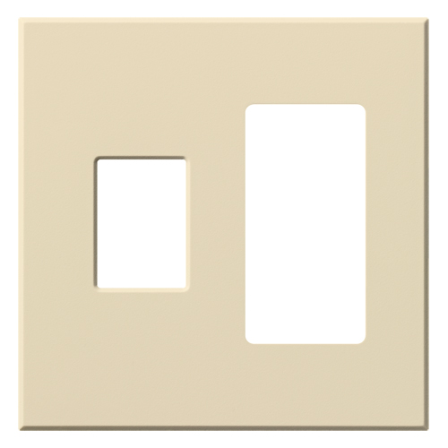Product image for Lutron VWP-2CR-BE VAREO WALLPLATE 2GNG
