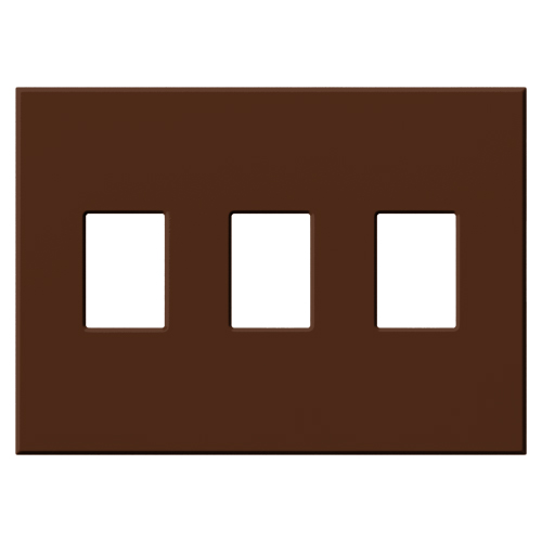 Product image for LUT VWP-3-SI VAREO WALLPLATE 3GNG S