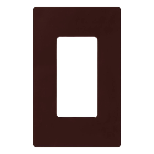 CW-1-BR - CLARO WALLPLATE 1 GNG BR