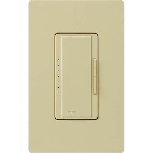 Product image for Lutron MA-1000-IV 1000 W 120 Volt Ivory 1-Pole/Multi-Location Incandescent/Halogen Digital Fade Dimmer