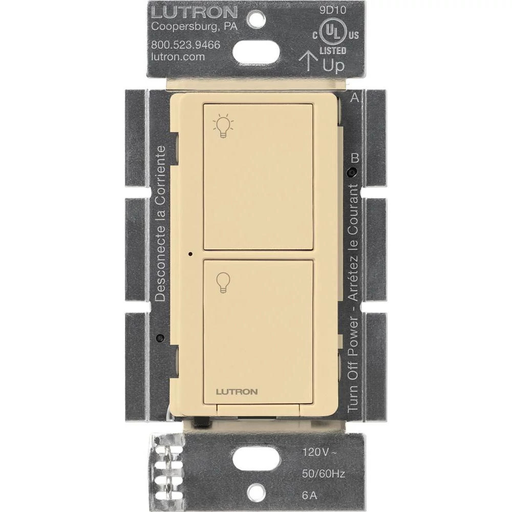 Lutron PD-6ANS-IV CASETA 6A NEUTRAL SWITCH IVORY Product image for Lutron PD-6ANS-IV CASETA 6A NEUTRAL SWITCH IVORY