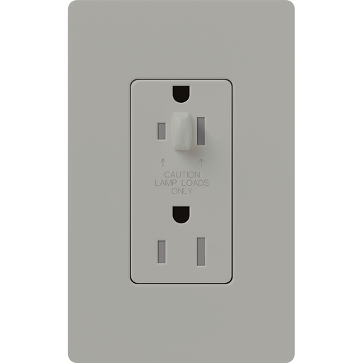 Product image for Lutron NTR-15-HDTR-GR NOVAT 15 A TMPR