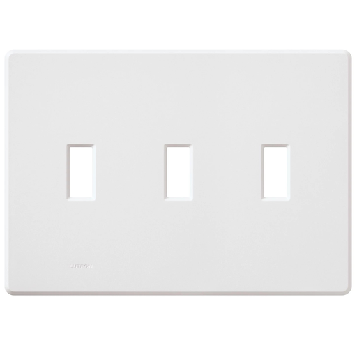Product image for Lutron FG-3-WH FASSADA WP, 3-GANG, WHI