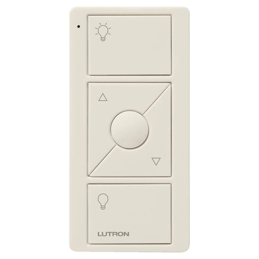 Lutron PJ2-3BRL-LA-L01R Pico 3-Button with Raise/Lower Light Almond Remote Control Product image for Lutron PJ2-3BRL-LA-L01R Pico 3-Button with Raise/Lower Light Almond Remote Control