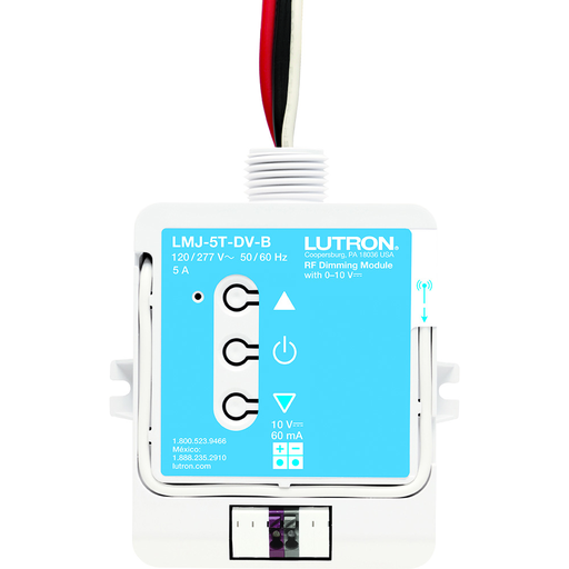 Product image for Lutron LMJ-5T-DV-B POWPAK 0-10V 434 RE