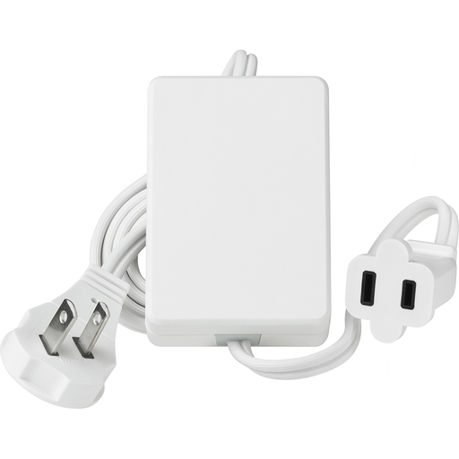 Product image for Lutron Electronics RR-3PD-1-SW 300 W 120 Volt Snow Magnetic Low Voltage Plug-In Dimming Module