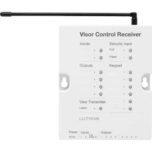 Product image for Lutron Electronics RR-VCRX-WH 120 VAC 18 AWG White Wall/Ceiling/Flat Surface Mount Visor Control Receiver